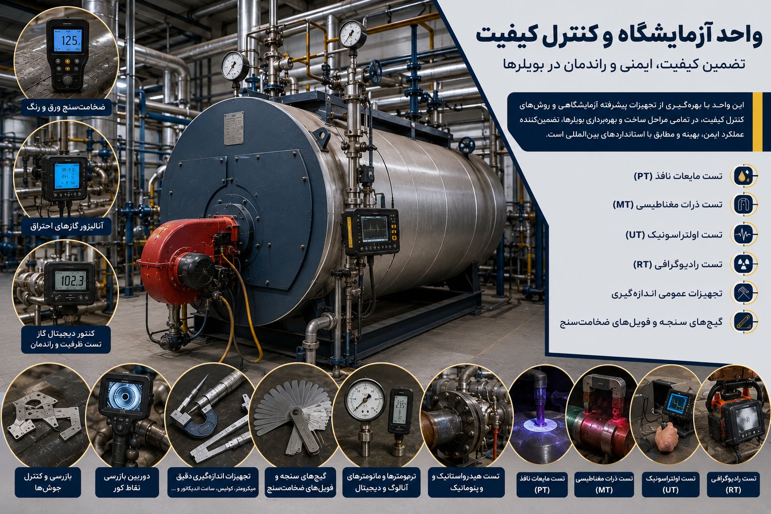 کنترل کیفیت بالا شرکت یانار انرژی پایا